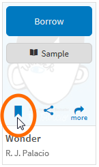 Wishlist ribbon button image