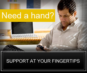 Need a hand? Support at your fingertips! Need a hand? Support at your fingertips!