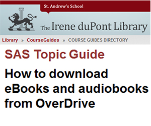 How to download eBooks and Audiobooks from OverDrive